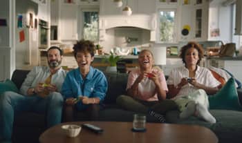 Party mode is shown.